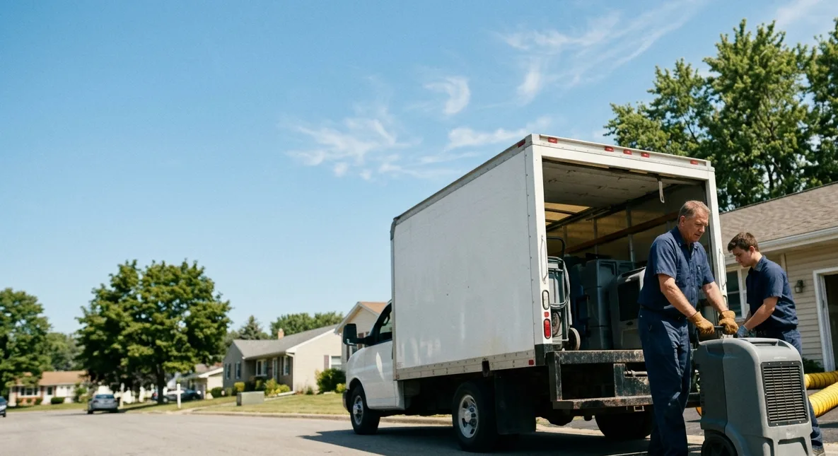 Water Damage Cleanup in Frazeysburg, OH near me